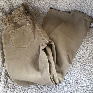 Khaki Brown Forever 21 Pants